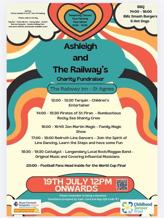 Ashleigh and The Railway's Charity Fundraiser